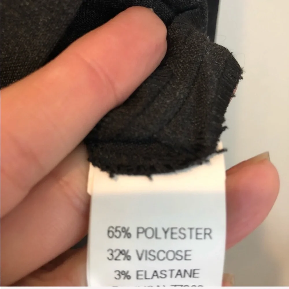 Zara charcoal pencil‎ skirt nwot